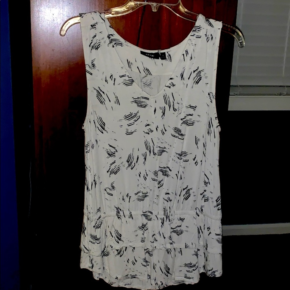 Apt. 9 Cinched Waist Tank Top Size M